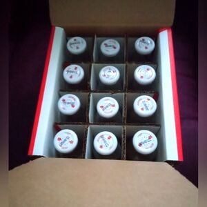 12 Empty Juice 8.4 Oz Glass Bottles with Sturdy Custom Cardboard Storage Carton